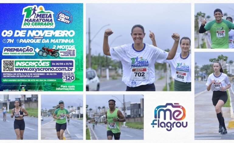 Fotos: 1ª Meia Maratona do Cerrado