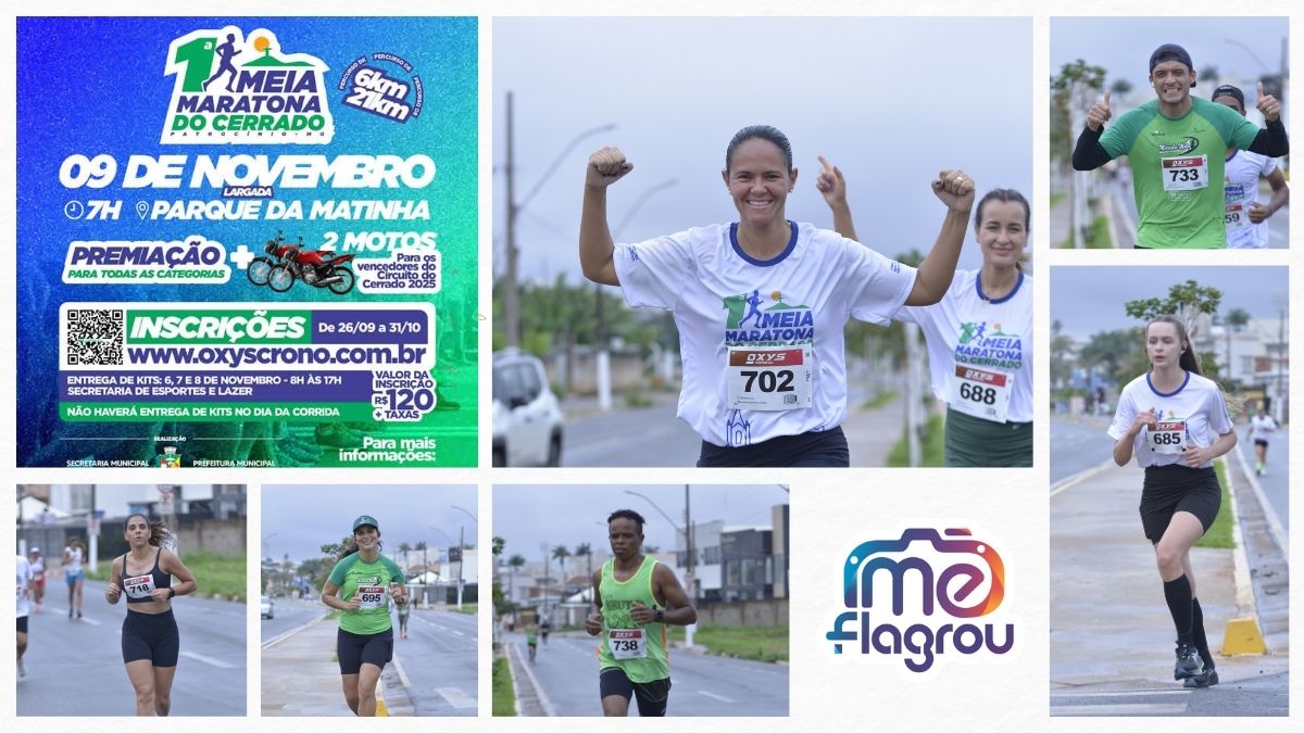 Fotos: 1ª Meia Maratona do Cerrado