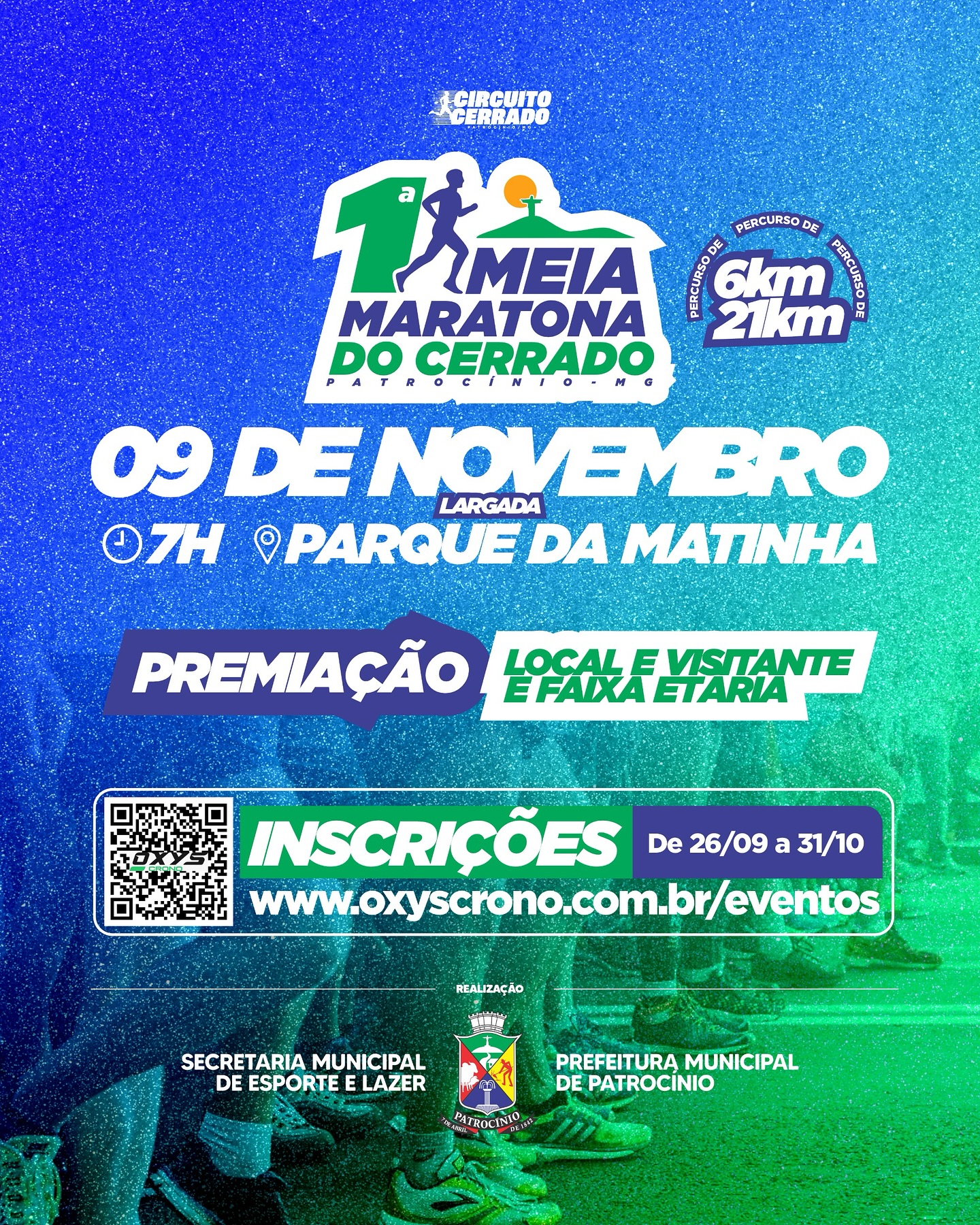 1ª Meia Maratona do Cerrado – Patrocínio/MG