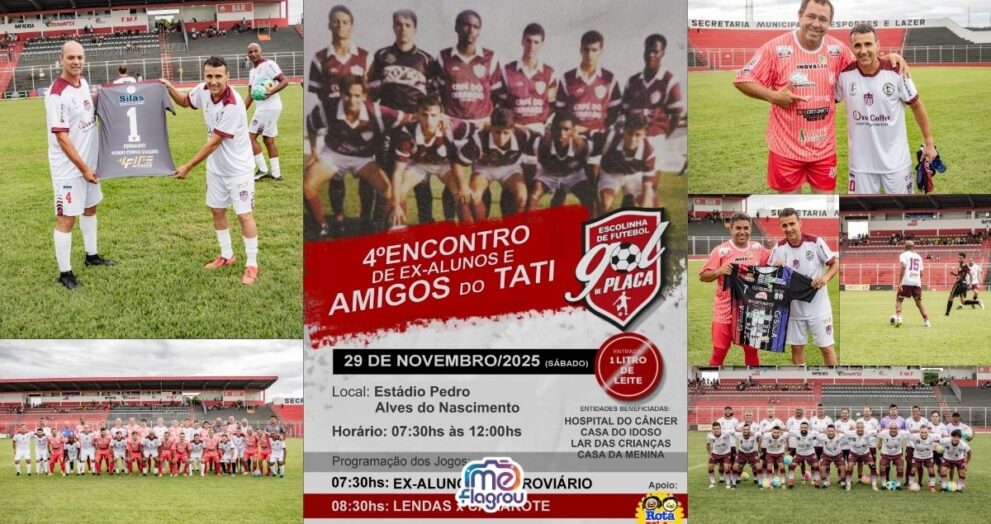 4º Ano da Campanha de Arrecadação de Leite – Escolinha de Futebol Gol de Placa