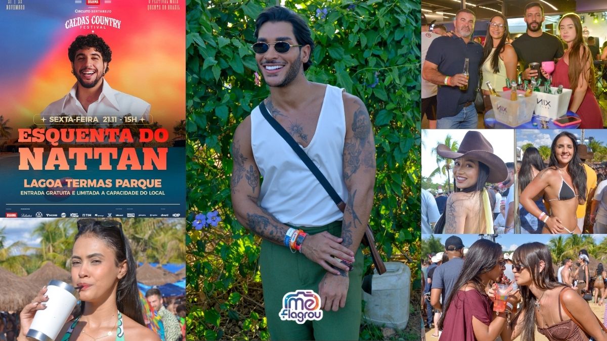 O Esquenta Nattan fez o Lagoa Thermas tremer em Caldas Novas!